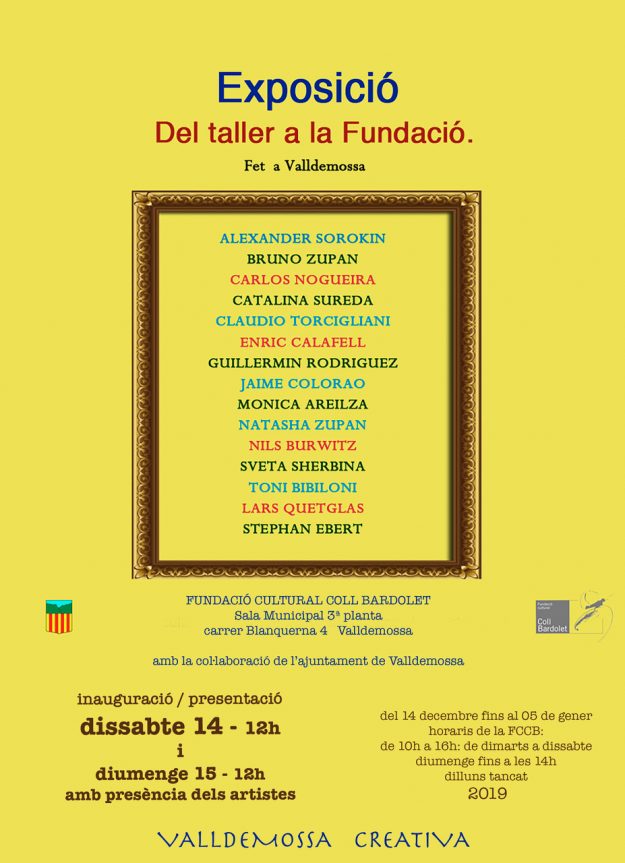 Del taller cartel Enric